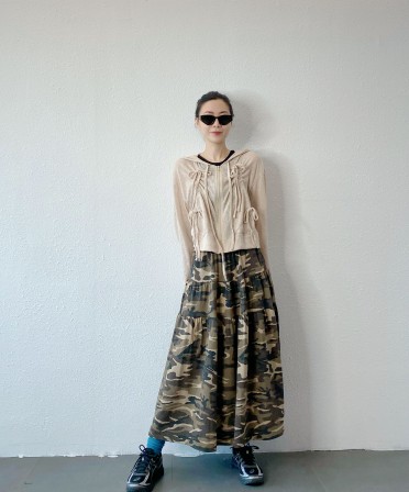 Camouflage Skirt #250411